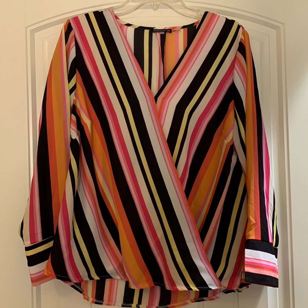 Jessica Rose wrap blouse